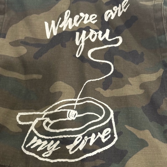 Alpha Industries x Barneys Olive Green M-65 Women's Coat - Picture 5 of 5